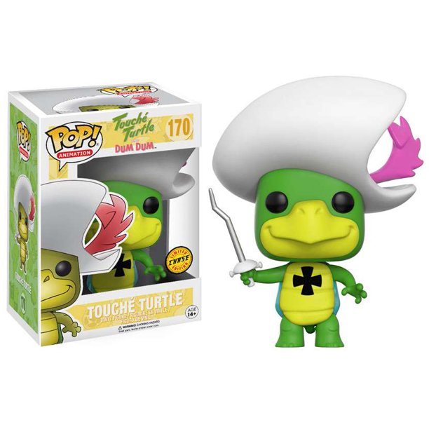 Touche Turtle (CHASE) #170 - Hanna Barbera Collectible Action Figure - Perfect for Display, Gifts & Pop Culture Collections