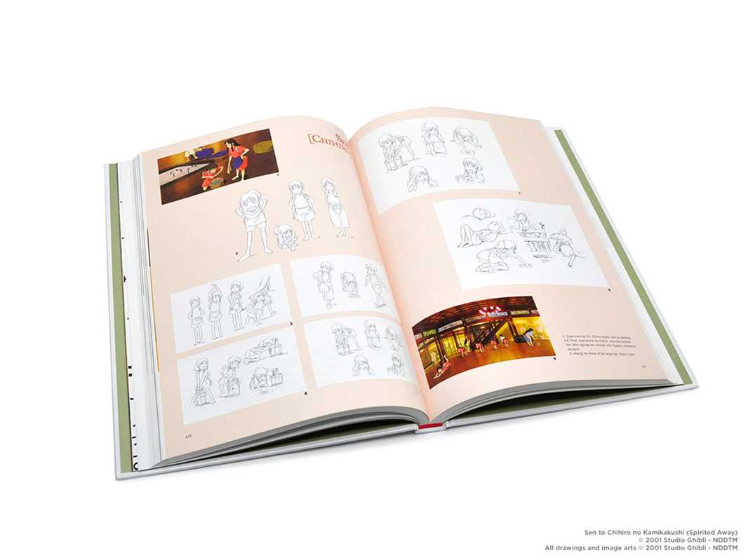 Spirited Away Art Book by Hayao Miyazaki - Official Studio Ghibli Anime Art Collection for Fans, Gift for Anime Lovers, Perfect for Home Decor and Cosplay Inspiration