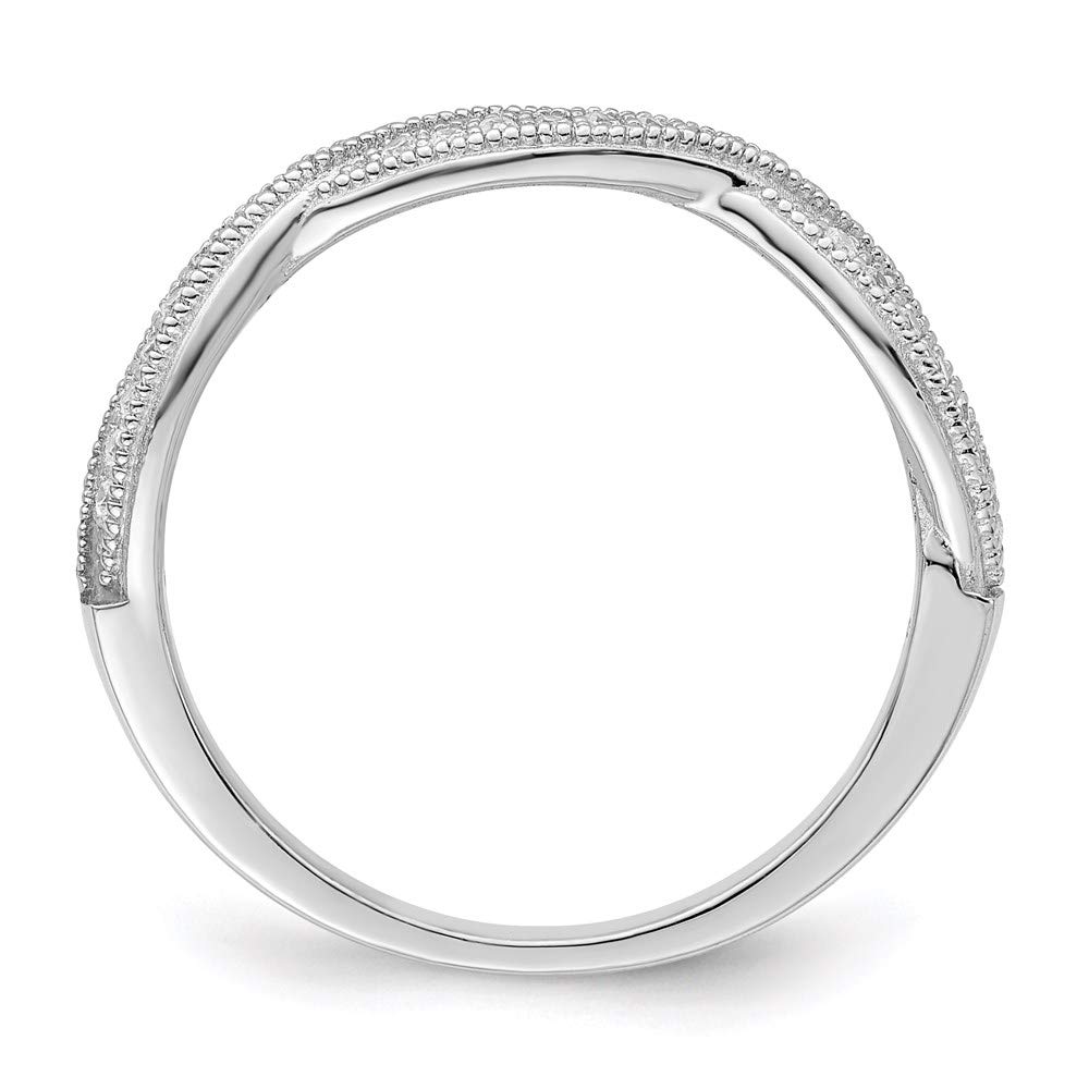 925 Sterling Silver Cubic Zirconia Brilliant Embers Ring - Elegant Women's Fine Jewelry for Gifts, Anniversaries & Special Occasions | Perfect for Date Nights, Weddings & Formal Events