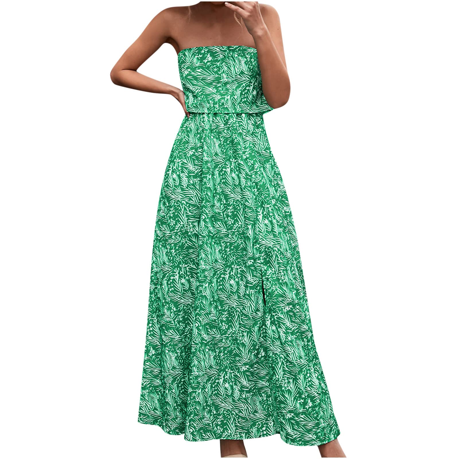 Mersrico Women's Summer Casual Sleeveless Round Neck Dress - Perfect for Beach Vacation, Outdoor Parties & Summer Fashion Wear