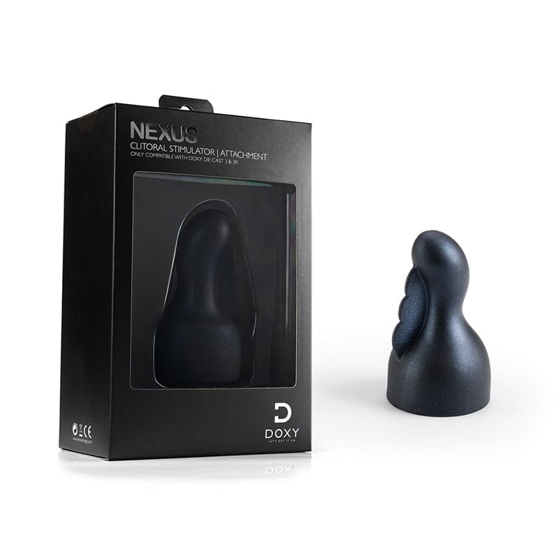 Doxy Number 3 Clitoral Flutter Attachment for Powerful Clitoral Stimulation - Enhance Your Intimate Moments with This Premium Adult Toy for Couples & Solo Play