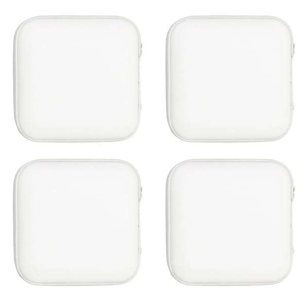 4 packs - White