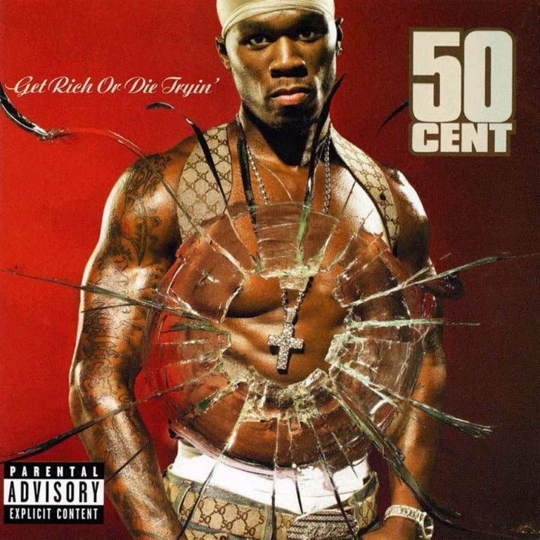 50 Cent - Get Rich or Die Tryin' (Clean Version) | Explicit Hip Hop Album for Workout, Gym & Party Music
