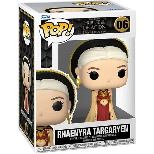 House of the Dragon Rhaenyra Targaryen Pop! Vinyl Figure #06 - Funko Pop Collectible for Game of Thrones Fans - Perfect for Display, Gifts, and Fantasy Decor