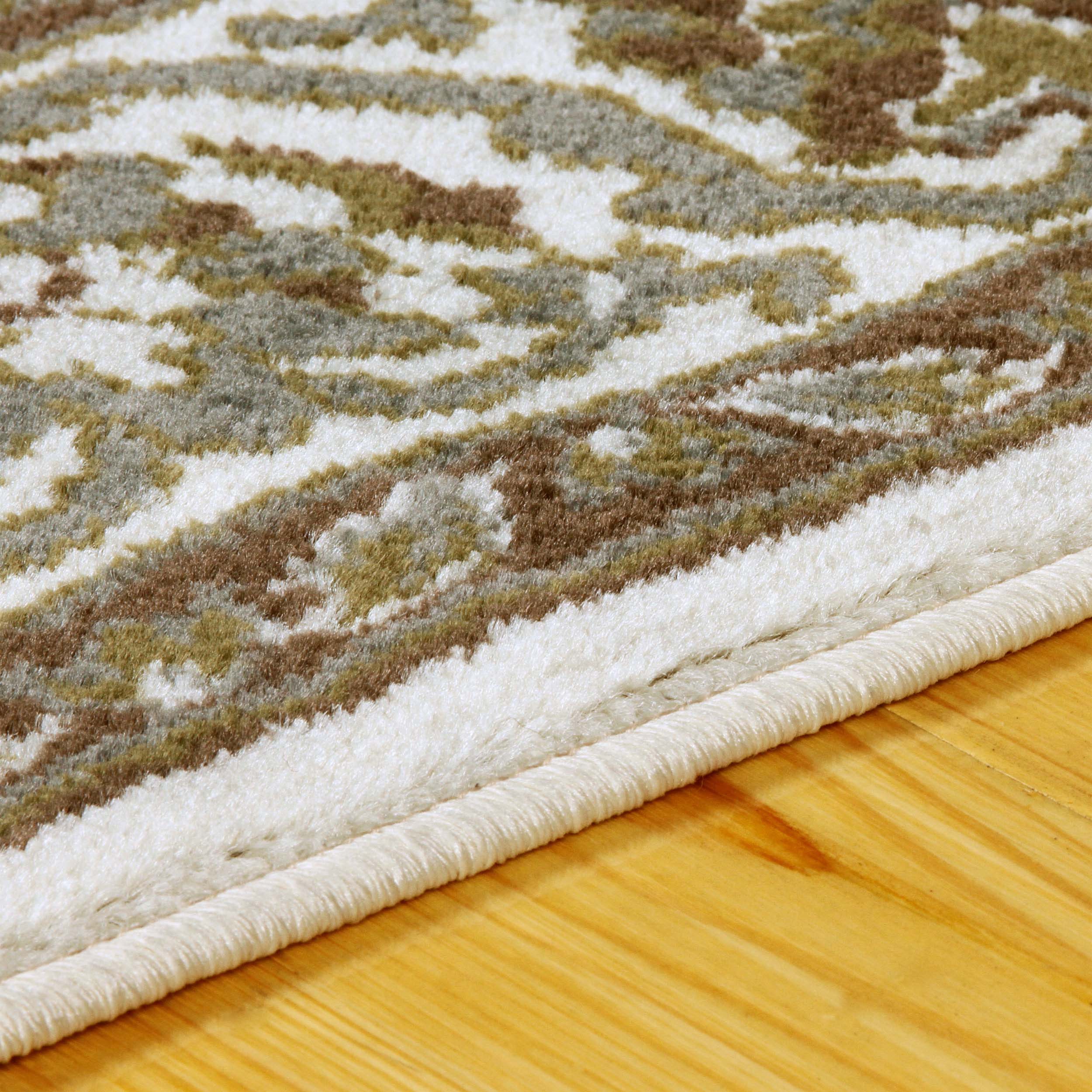 Glendale Traditional Floral Medallion Indoor Area Rug - Non-Slip Living Room Carpet, Bedroom Runner, Hallway Decor | Soft & Durable Home Floor Mat for Cozy Interior Design