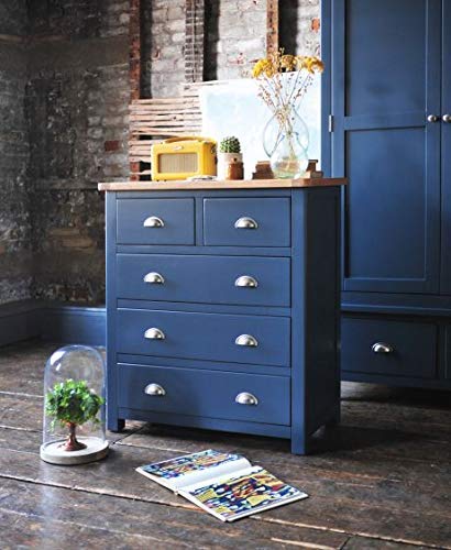 THE ONE Paint & Primer: Most Durable All-in-One Interior & Exterior Paint for Furniture, Cabinets, Doors, Walls - Fast Drying Matte Finish (Blue, 8.5oz) - Perfect for Home DIY Projects, Kitchen Makeovers & Bathroom Renovations