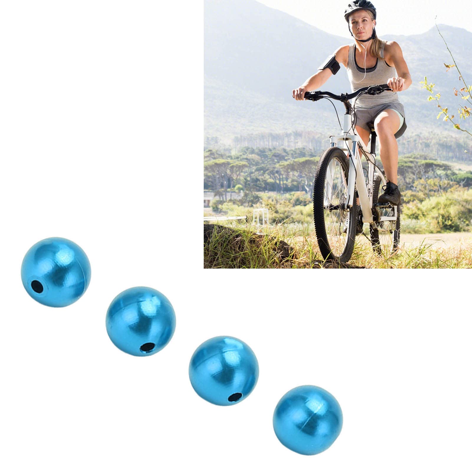 Reusable Bike Cable End Ball Caps - Durable Brake Cable End Crimps for Mountain & Road Bikes | Perfect for Cycling Maintenance & DIY Bike Repairs