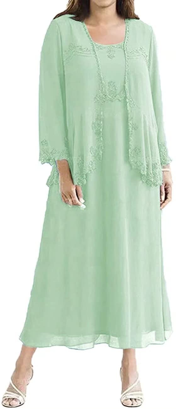 Elegant Tea-Length Mother of the Bride Dresses with Jacket for Weddings & Formal Evening Events - Perfect for Wedding Ceremonies, Receptions & Special Occasions