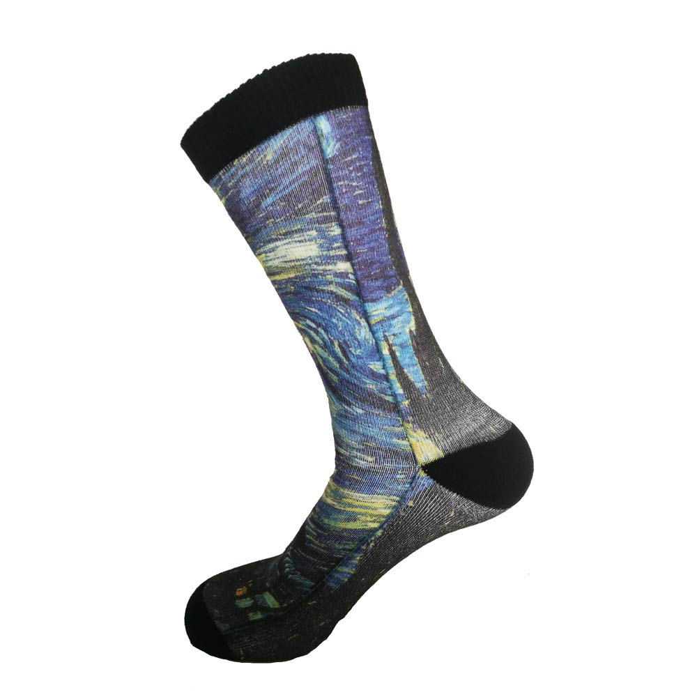 Fun Unisex Crazy Crew Socks with Lovely Huskies Print - Novelty Dress Socks for Men & Women - Perfect for Costume Parties, Gifts, and Casual Wear