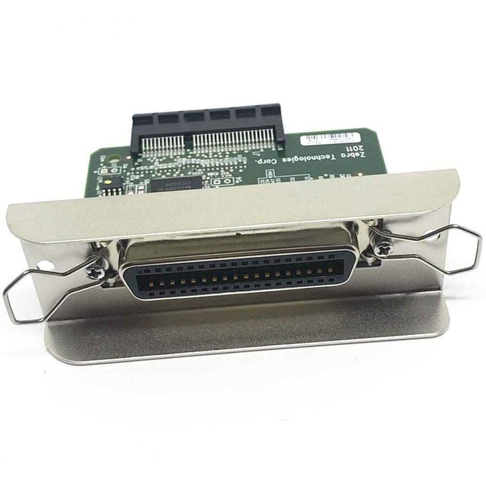 Genuine Wired Parallel Port Card for Zebra ZT410 ZT411 ZT420 ZT400 Series Thermal Printer - 203/300/600dpi - Compatible with Shipping Labels, Barcode Printing & Retail POS Systems