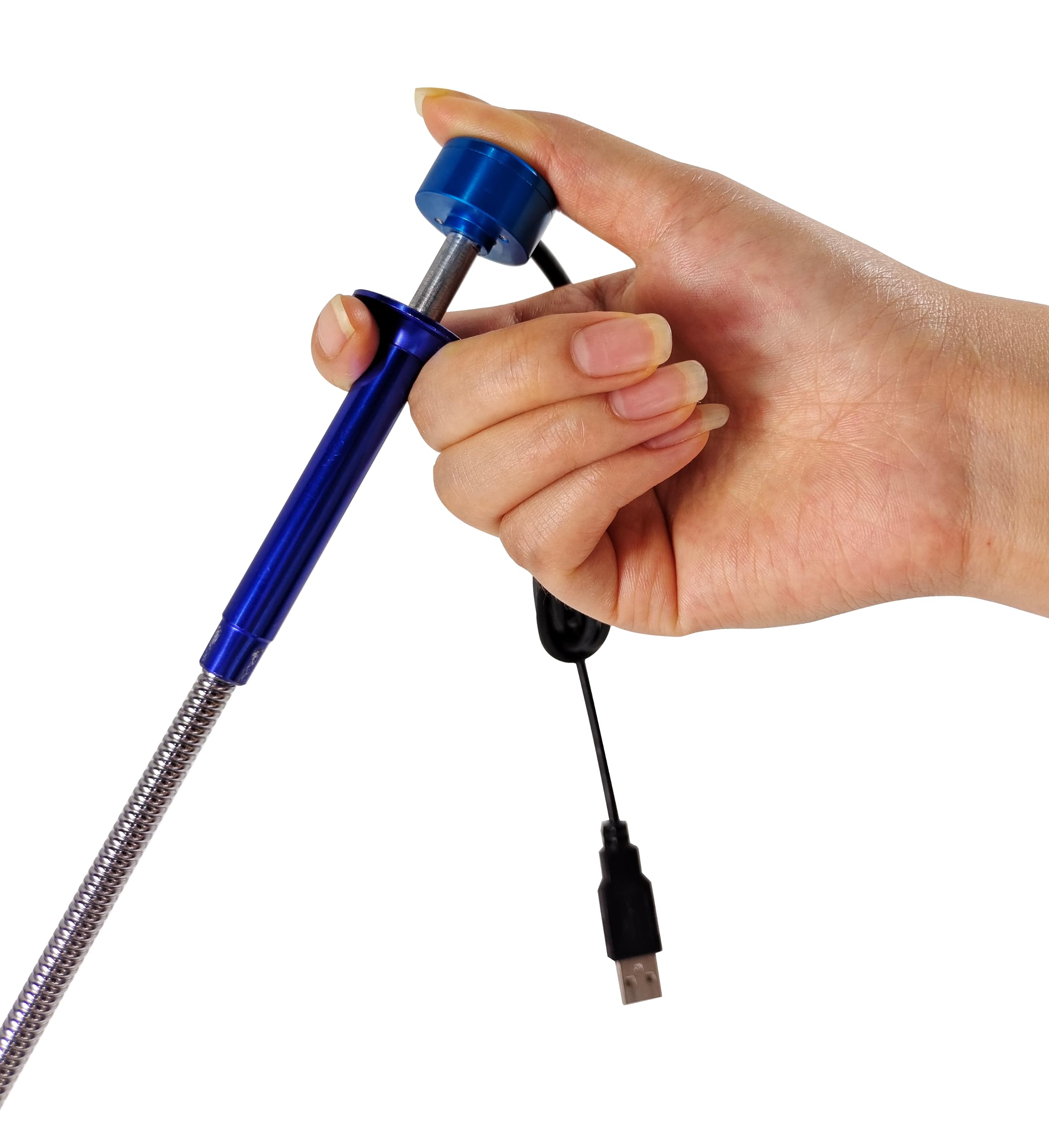 Vividia Visual Grabber 4-Claw Flexible Pickup Tool with USB HD Camera & LED Lights - 8mm Camera Head & 3ft Probe - Perfect for Inspection, Retrieval & DIY Projects in Tight Spaces