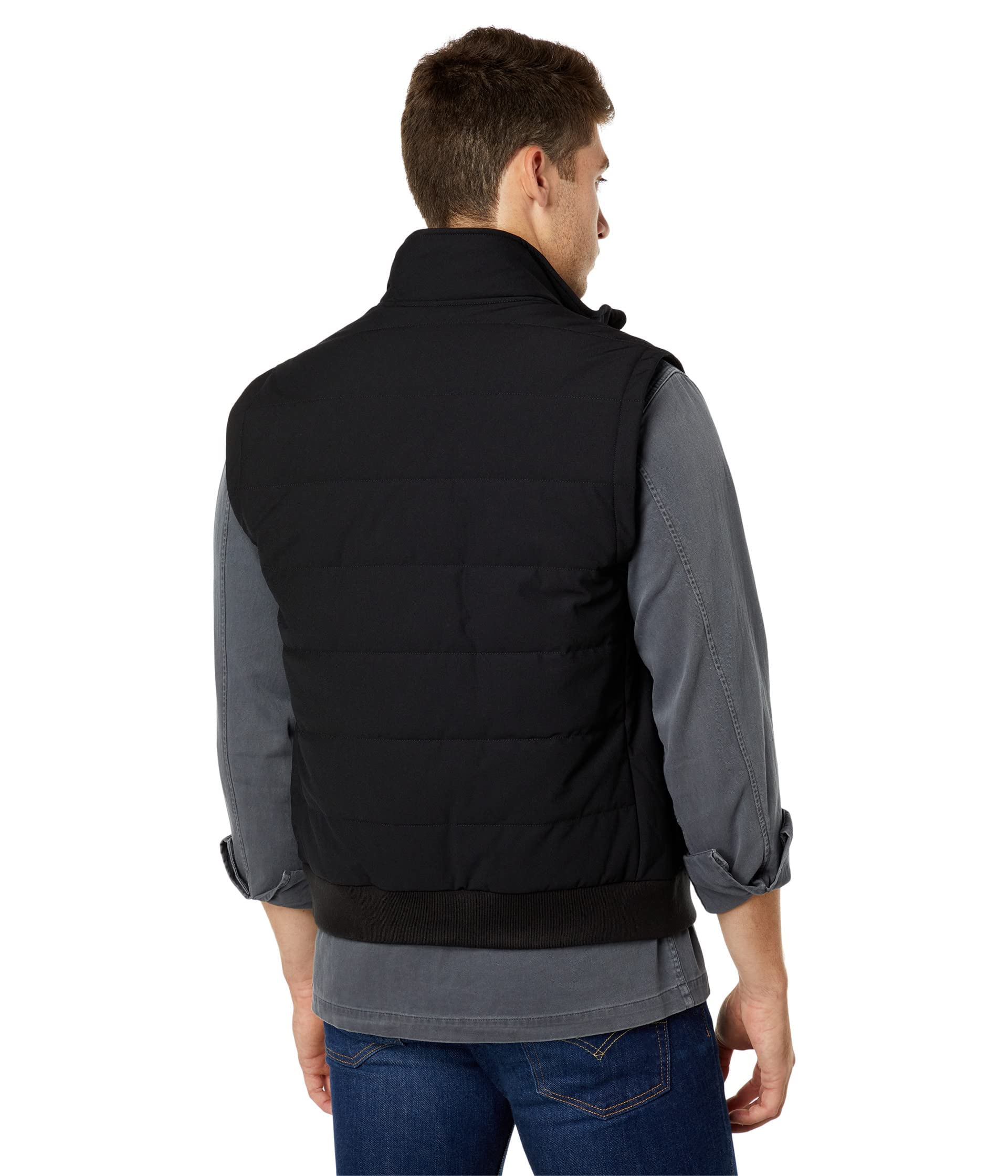 Vince Men's Slim Fit Modern Vest - Lightweight & Stylish for Business Casual & Office Wear