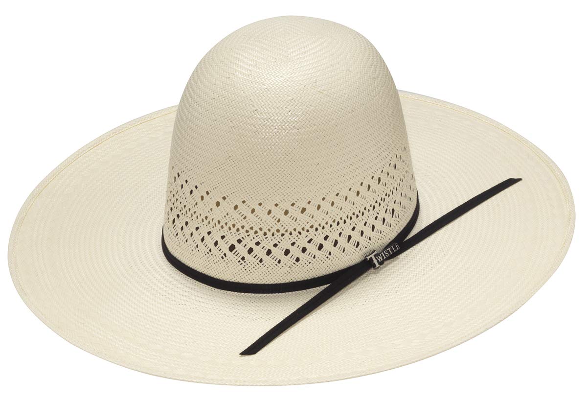 M&F Western T73540-6.75 Shanti 20X-Open Crossed Cowboy Hat - 4.25 Inch Brim, Black, Size 6.75 - Perfect for Rodeos, Country Music Festivals & Western Fashion