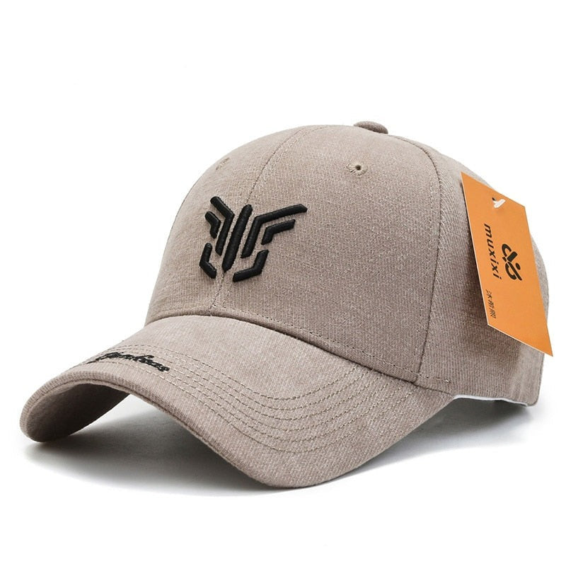 Stylish Unisex Baseball Cap - Embroidered Cotton Snapback for Men & Women - Spring Summer Sun Hat for Hip Hop, Fishing & Outdoor Activities