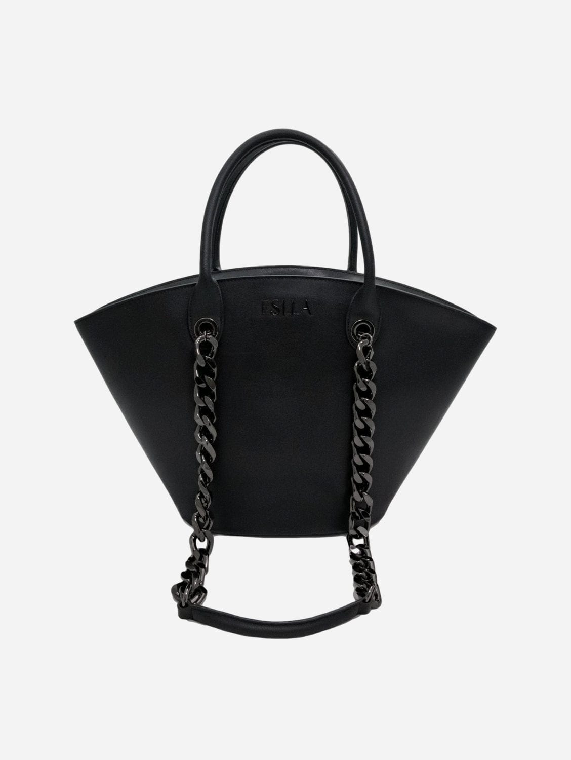Seva Vegan Cactus Leather Tote Bag for Women | Eco-Friendly Matte Black Crossbody Purse | Perfect for Work, Travel & Everyday Use