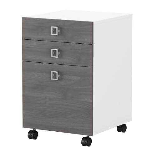 Pure White and Modern Gray