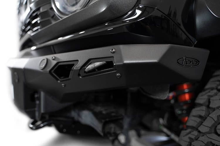 2022-2024 Ford Bronco Raptor Phantom Front Bumper ADD F260262110103 - Heavy Duty Off-Road Replacement Bumper for Adventure & Trail Riding
