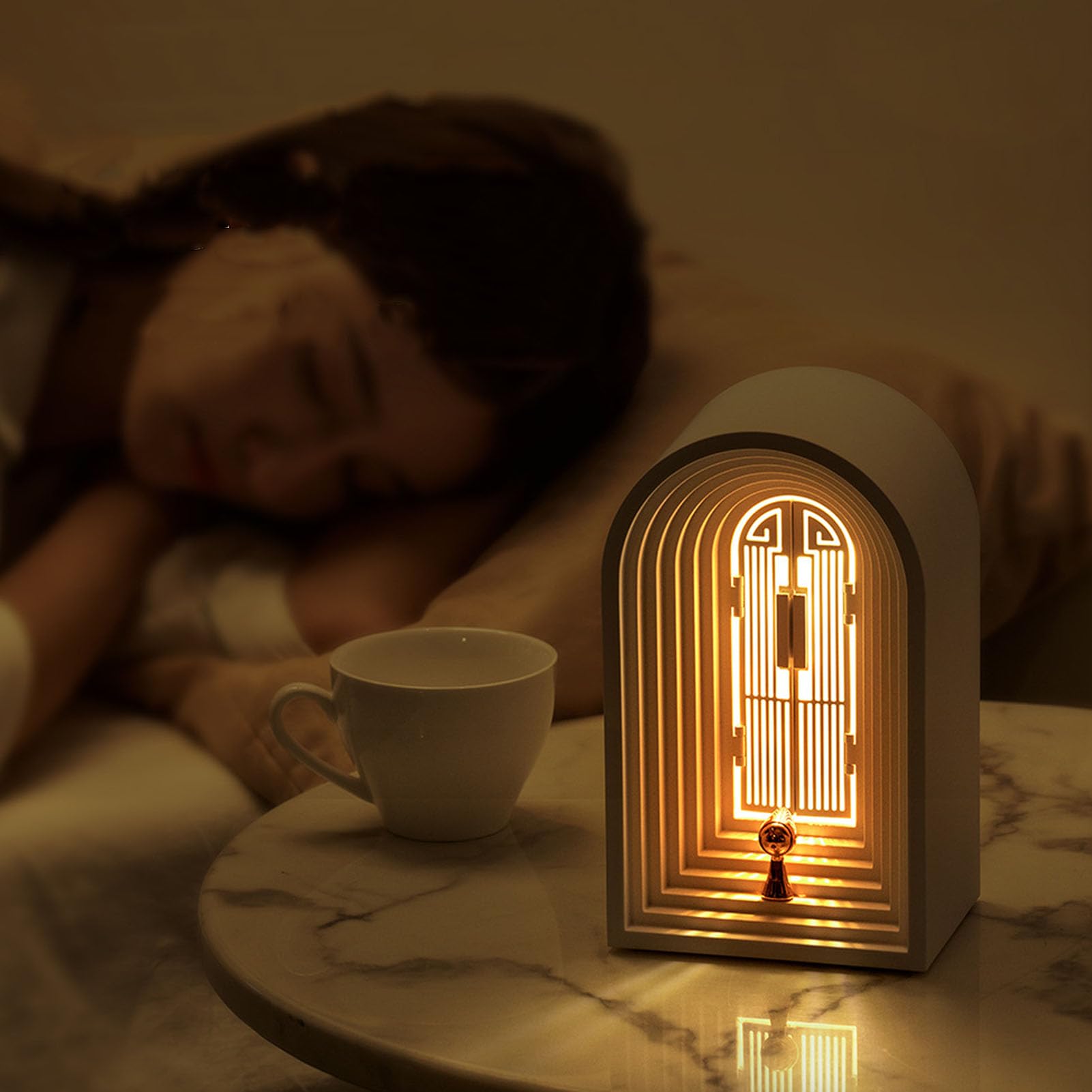 Eye Protection Night Light with Music - Soft LED Bedside Lamp for Kids & Adults, Perfect for Bedroom, Nursery, and Relaxation