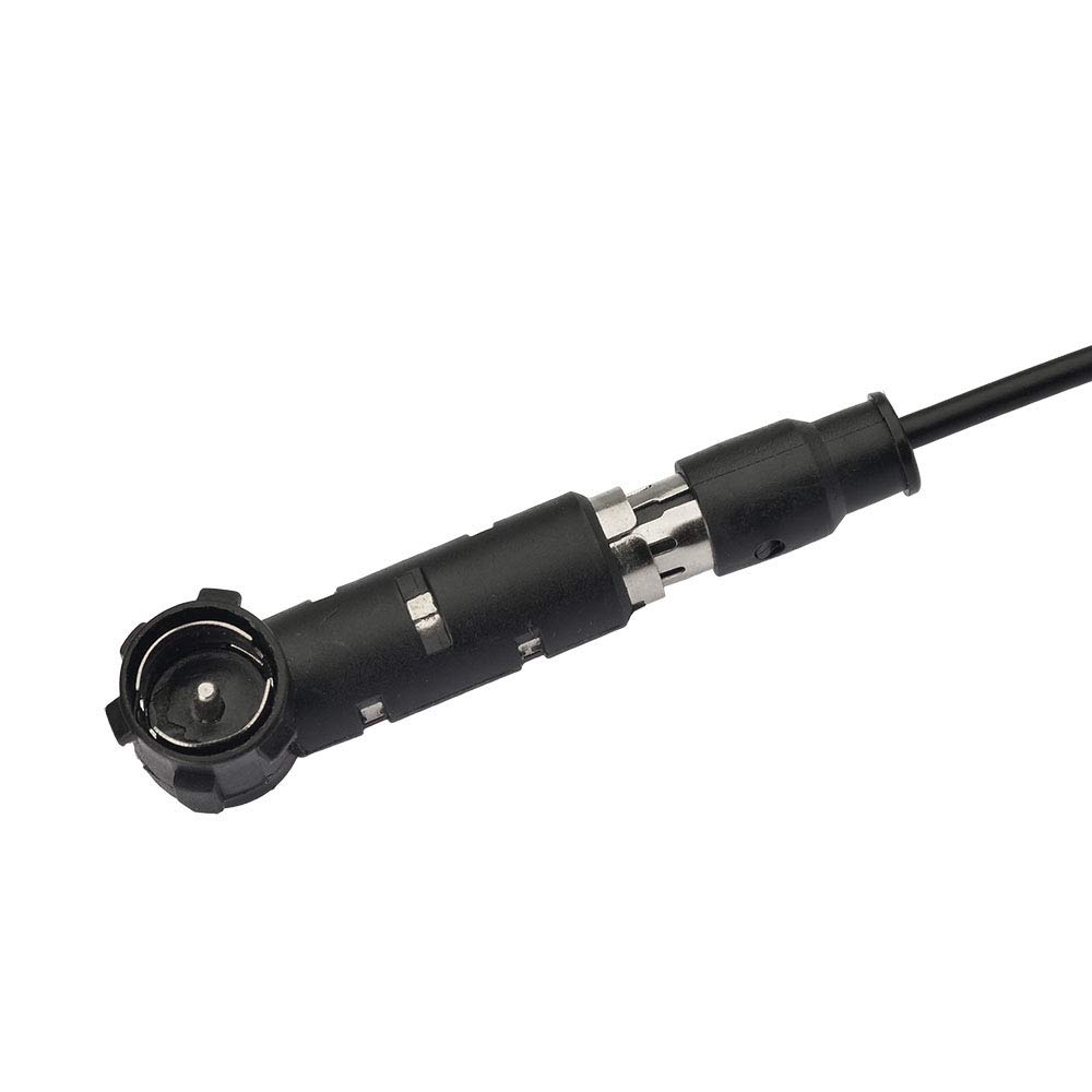 Superbat Universal Car Stereo AM FM Dipole Antenna - Hidden Adhesive Mount Radio Aerial with DIN to ISO Adapter for Vehicle, Truck, SUV - Improve Radio Reception for Road Trips & Daily Commuting