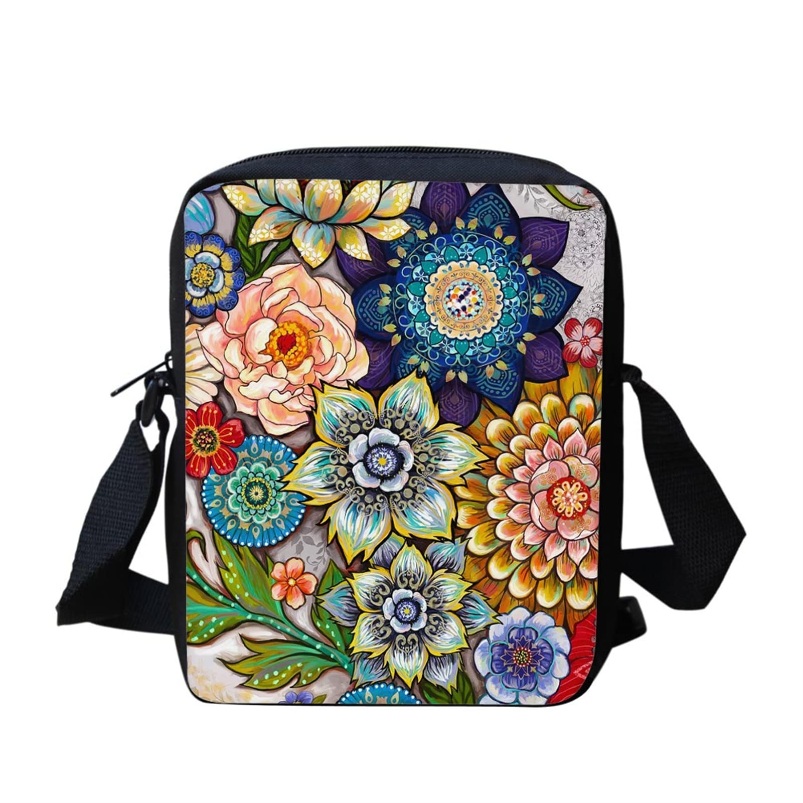 Coldinair Cute Print Crossbody Bags for Women & Teens - Fashion Cellphone Shoulder Purse for Travel, School & Daily Use - Perfect Gift for Girls & Boys