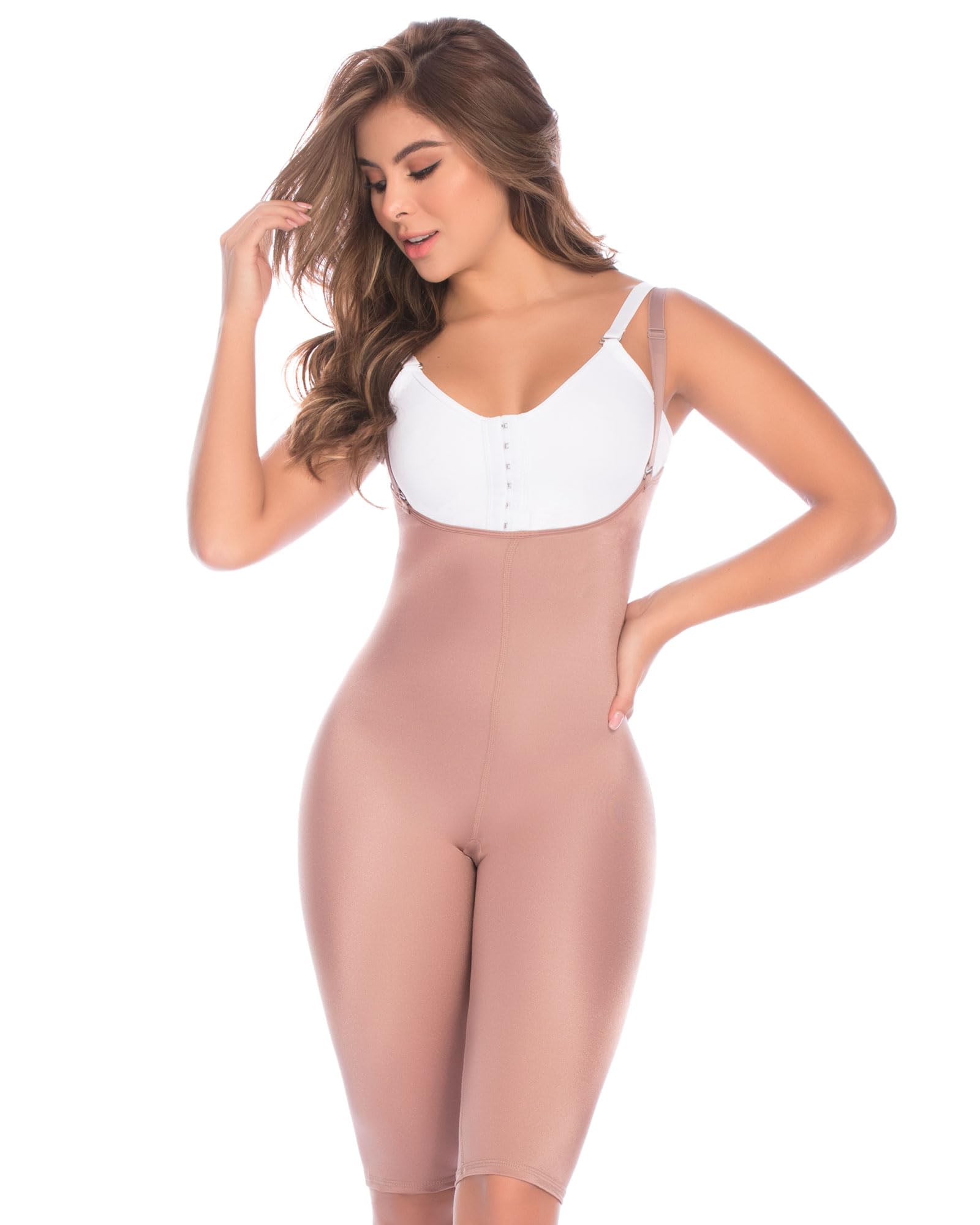 DELIÉ by Fajas DPrada 09075 Colombian Postpartum Girdle - Full Body Shaper for Women | Slimming Waist Trainer, Tummy Control & Back Support | Perfect for Post Pregnancy Recovery & Everyday Shapewear