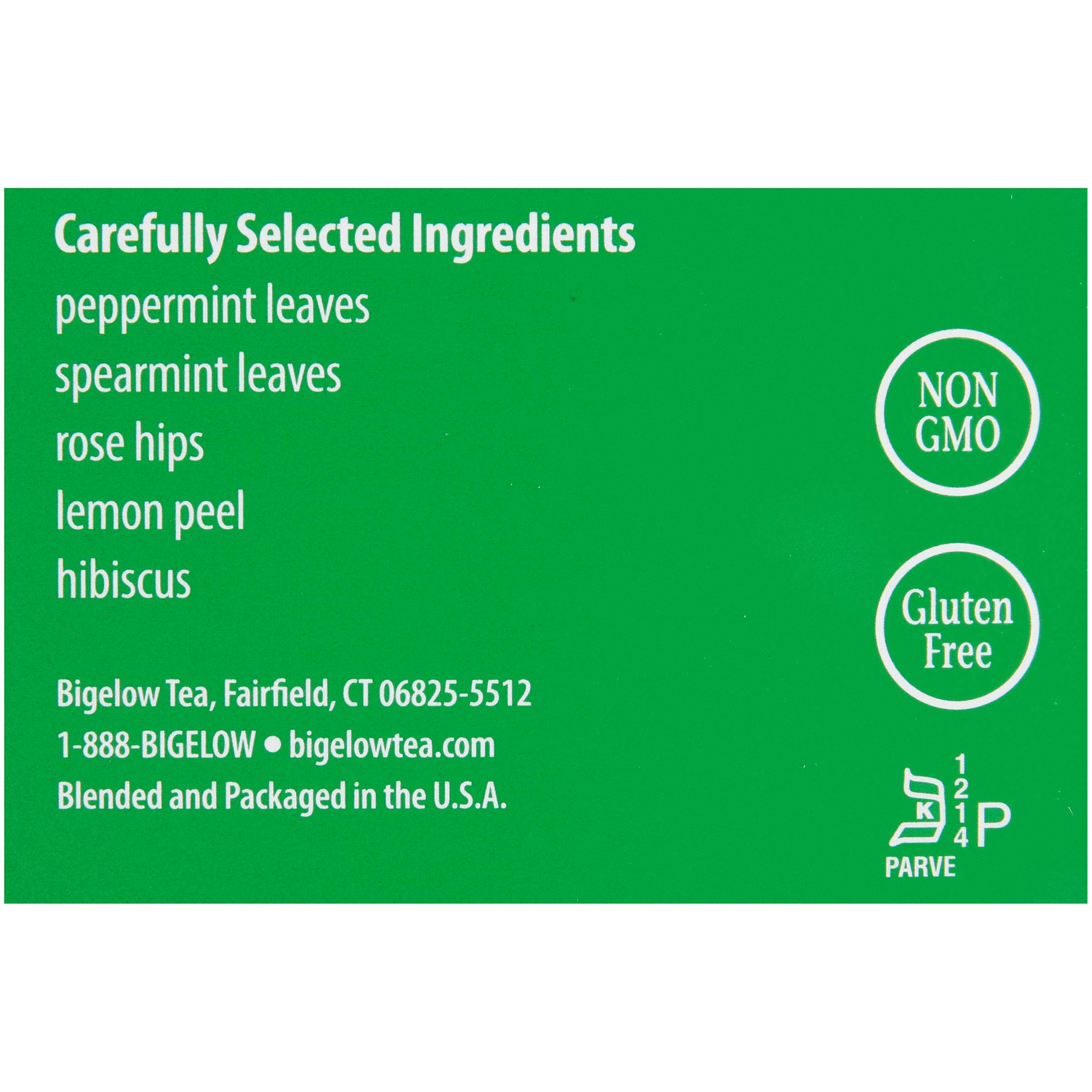 Bigelow Mint Medley Herbal Tea Bags - 28 Count (Pack of 6) | Peppermint & Spearmint Blend | All Natural, Gluten Free, Caffeine Free | Perfect for Relaxation, Digestion & Stress Relief