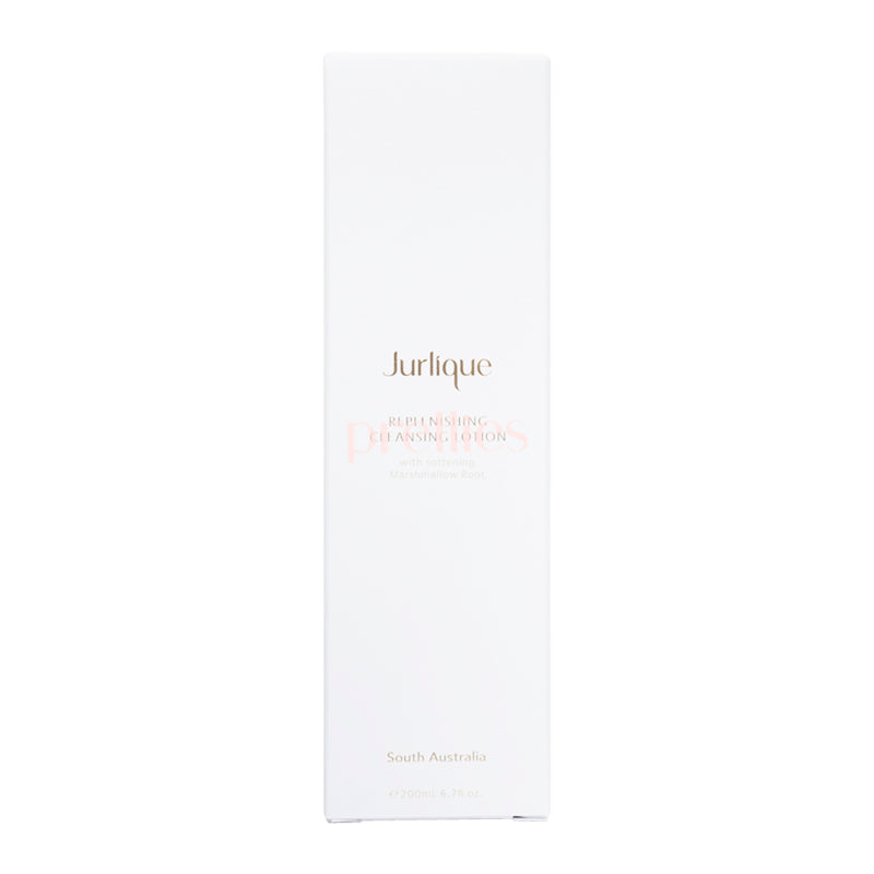 Jurlique Replenishing Cleansing Lotion 200ml - Hydrating Facial Cleanser for Dry Skin | Gentle Makeup Remover & Daily Face Wash | Cruelty-Free Skincare