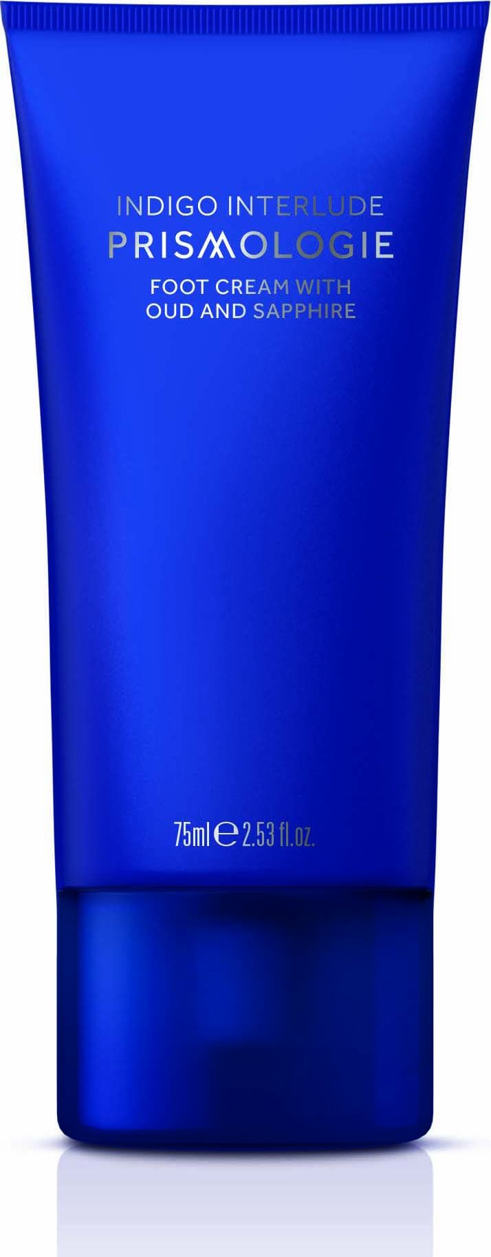 Prismologie Sapphire & Oud Foot Cream 75ml - Luxury Moisturizing Foot Care for Dry Cracked Heels - Perfect for Spa Nights & Post-Pedicure Treatment
