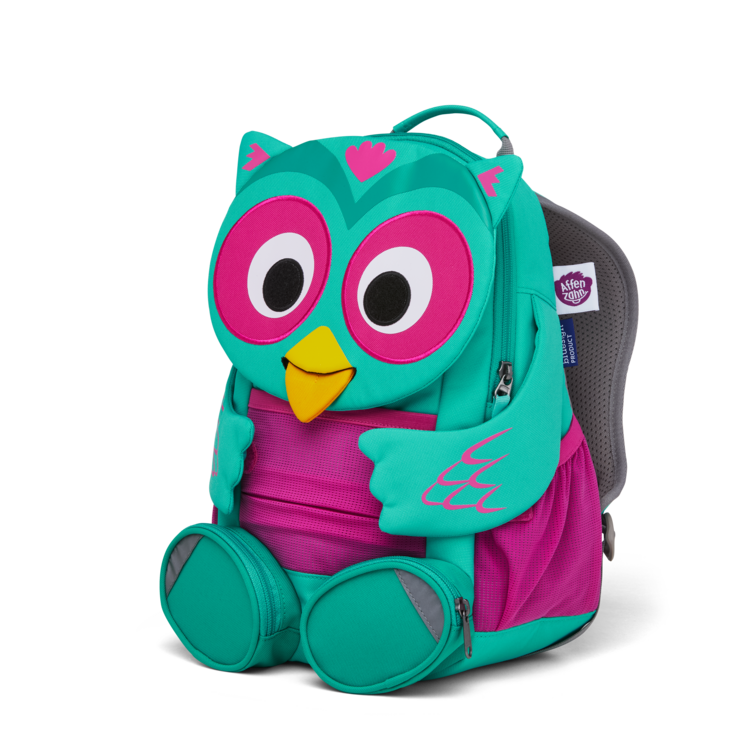 Affenzahn Large Friend Owl - Soft & Durable Plush Toy for Kids, Perfect for Cuddling, Gifts, and Nursery Decor | Ideal for Bedtime, Playtime, and Travel Companions