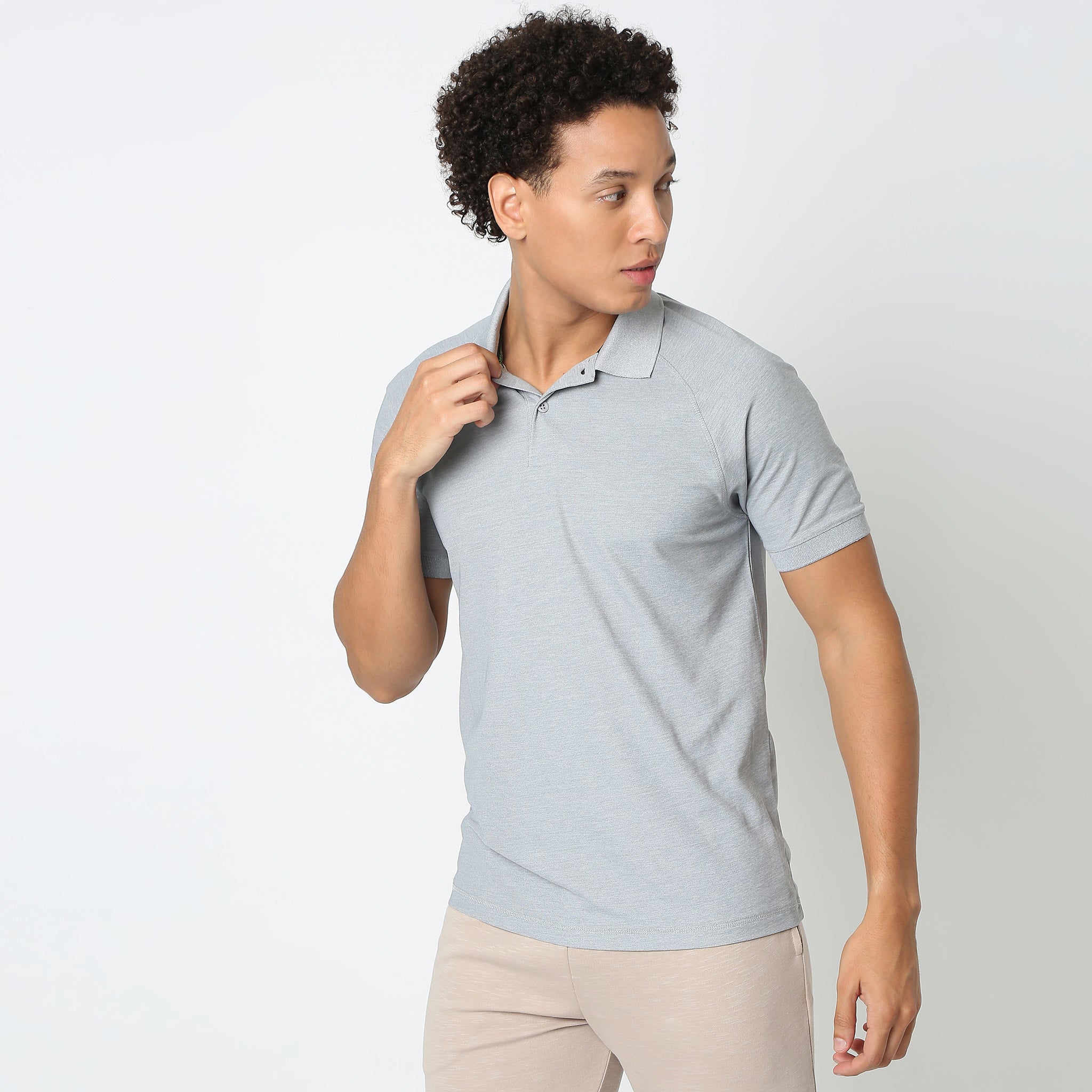 AirDry Pro® Regular Fit Solid Polo Shirt for Men - Moisture Wicking Quick Dry Golf & Casual Wear - Perfect for Sports, Office & Outdoor Activities