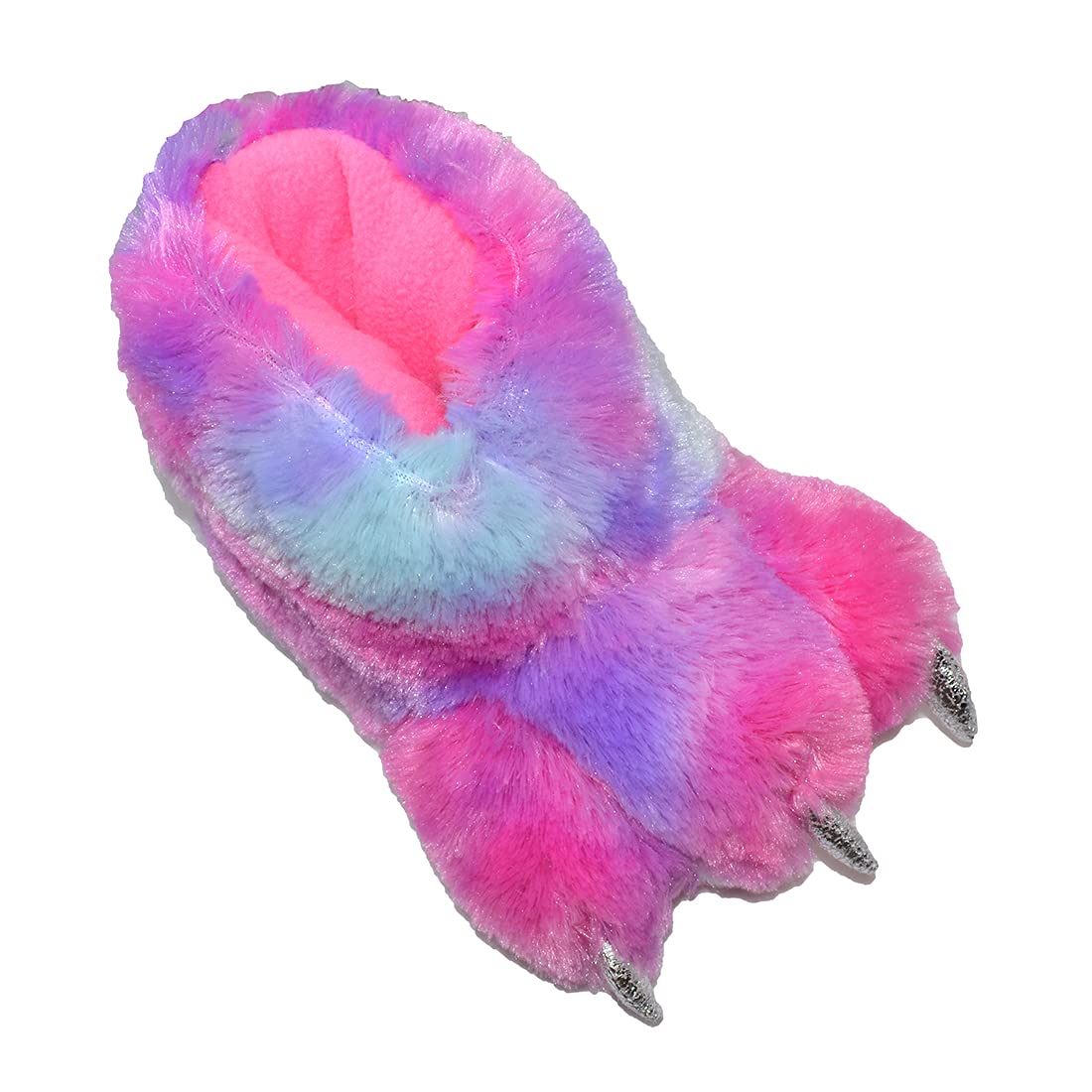 Funny Bear Paw & Dinosaur Slippers for Adults & Kids - Cozy Monster Dino Slippers for Boys, Girls & Toddlers - Perfect for Indoor Wear, Lounge, Cosplay & Gifts