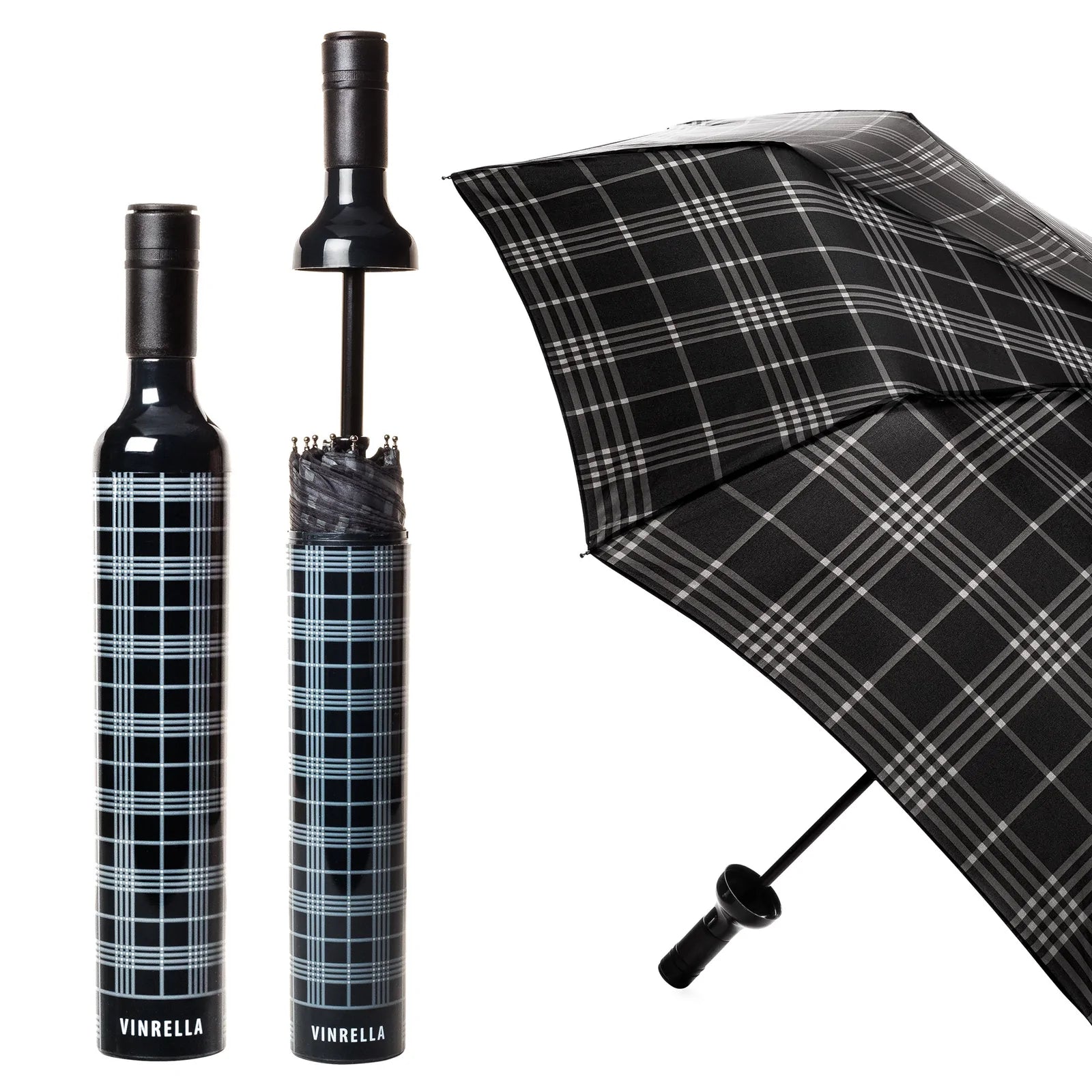 Vinrella Windproof Travel Umbrella - Compact Folding Portable for Men & Women - Perfect for Rainy Days, Commuting, and Outdoor Activities