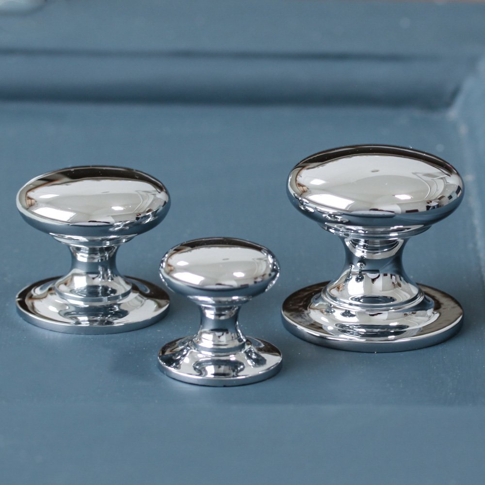 Polished Nickel Cabinet Knob - Elegant & Durable Hardware for Kitchen & Bathroom Cabinets - Perfect for Modern Home Decor & DIY Projects