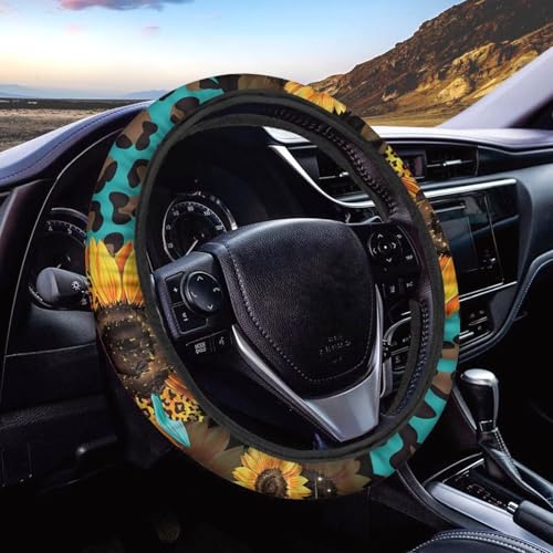 Sunflower Leopard Green