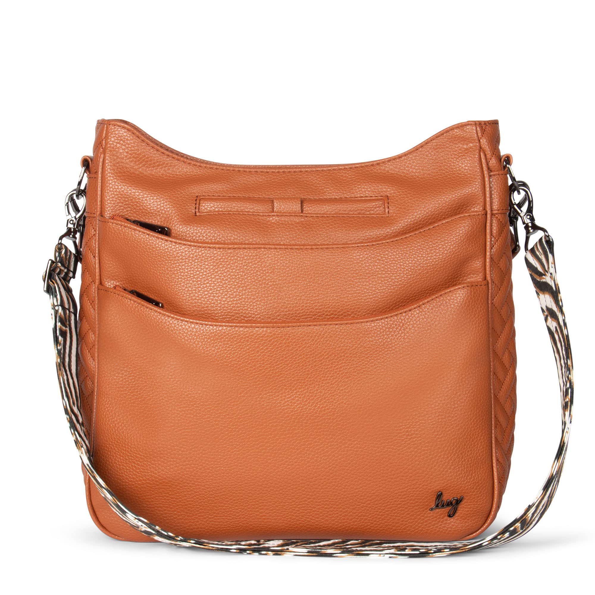 Premium Lug Cable Car VL in Copper Brown - Durable & Stylish Leather Bag for Travel, Commuting & Everyday Use