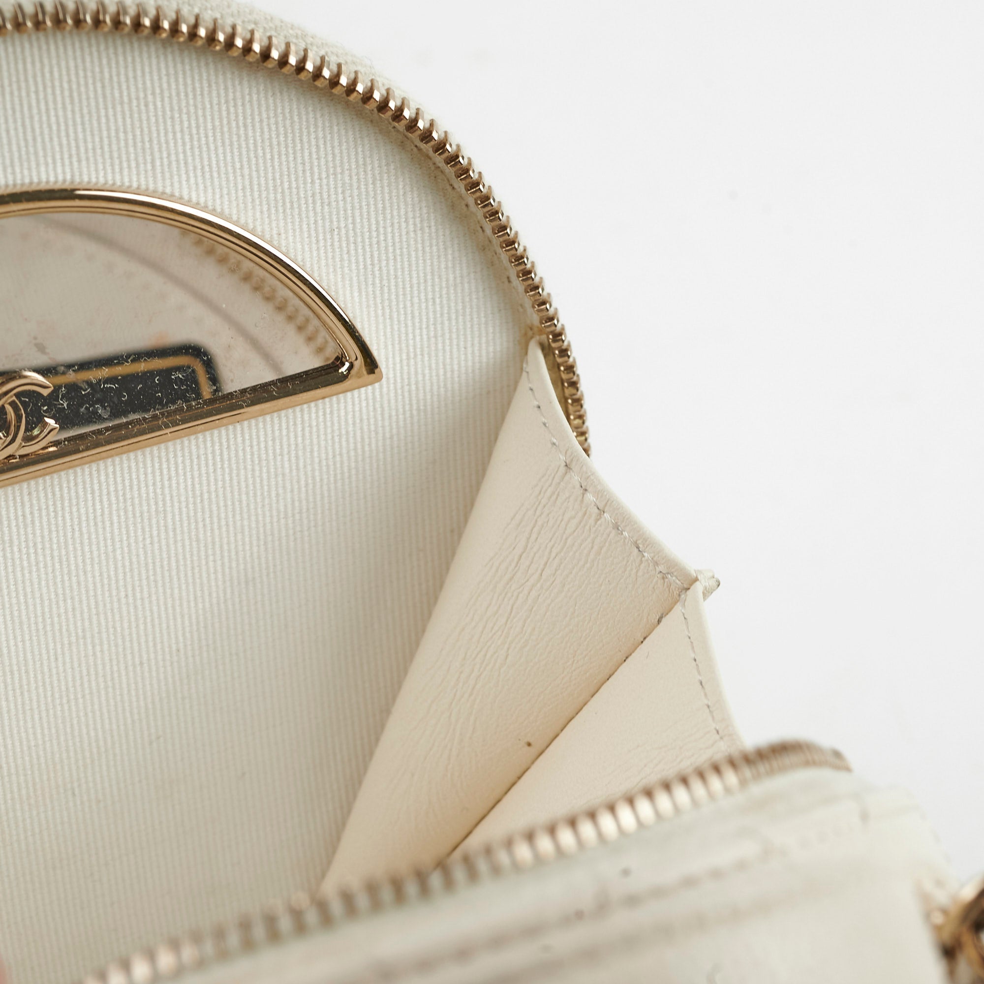 Chanel Small Round White Crossbody Bag Series 31 - Luxury Designer Shoulder Purse for Women | Perfect for Date Night, Parties & Everyday Use