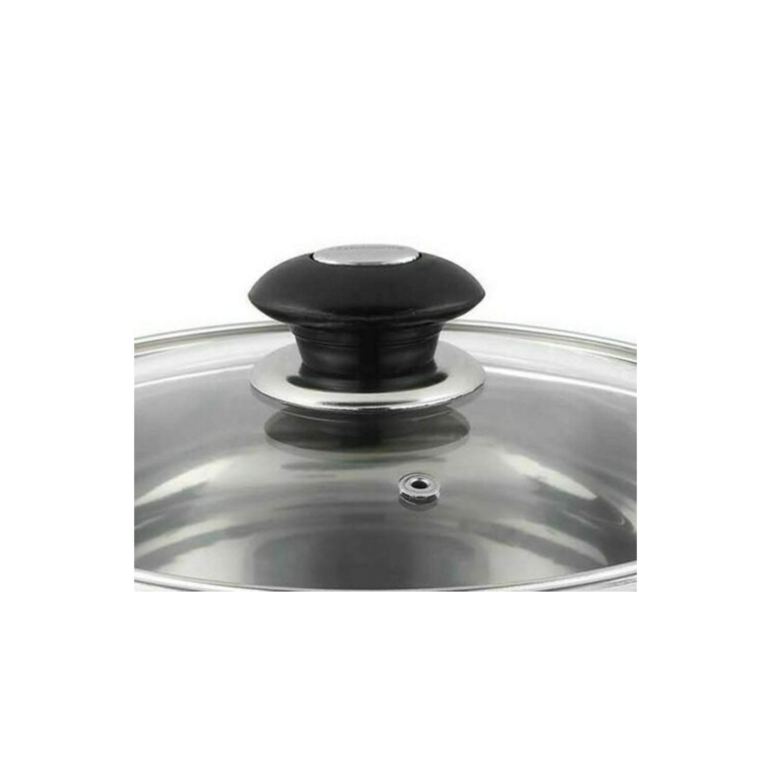 5.0 Quart Stainless Steel Cookware Pot with Glass Lid - Durable Kitchen Cooking Pot for Boiling, Stewing & Soup Making - Perfect for Home Chefs & Professional Kitchens