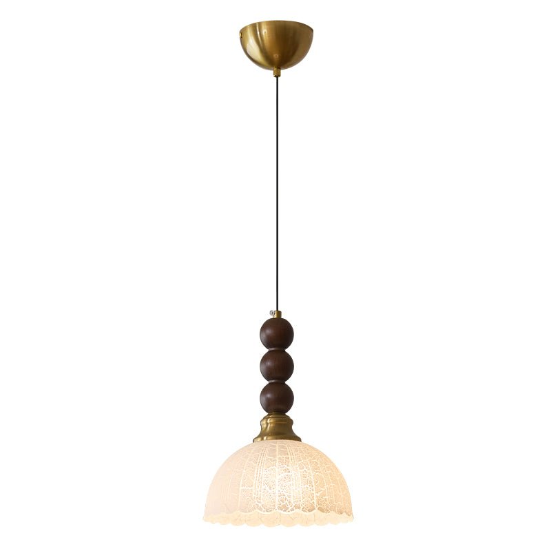 Dark walnut & White