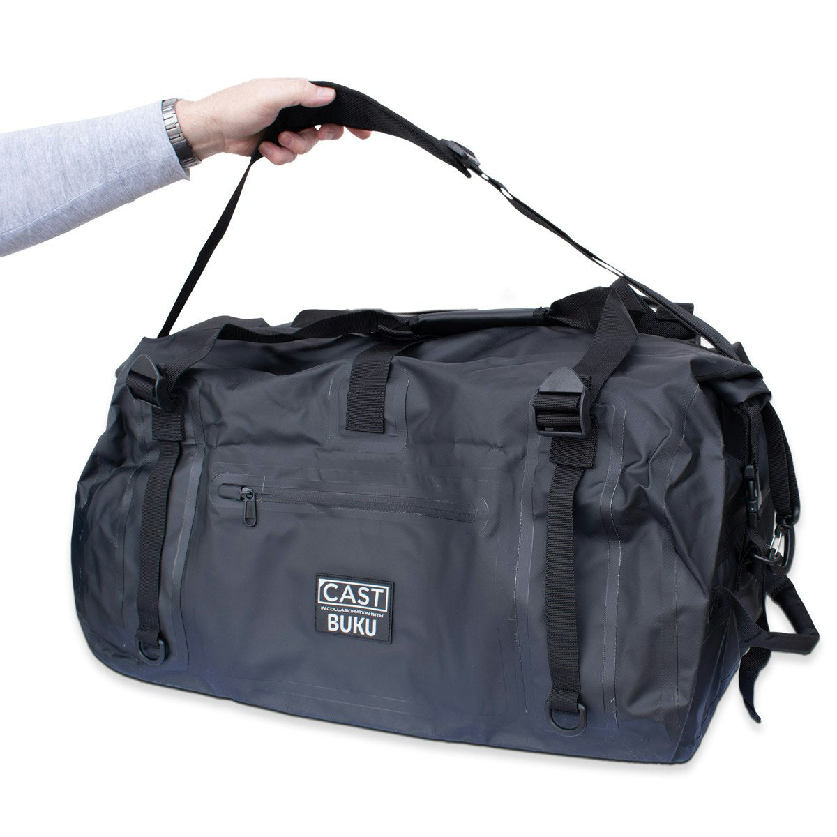 Durable Waterproof Cast Duffel Bag for Travel, Gym & Sports - Large Capacity Carry-On Luggage for Men & Women - Perfect for Weekend Trips, Workouts & Outdoor Adventures