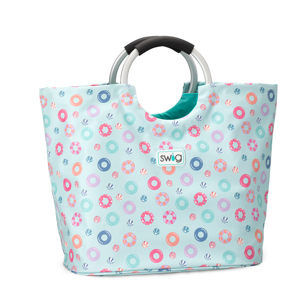 Errbody In The Pool Loopi Tote Bag - Stylish Canvas Beach Bag for Women | Perfect for Pool Parties, Beach Trips & Shopping