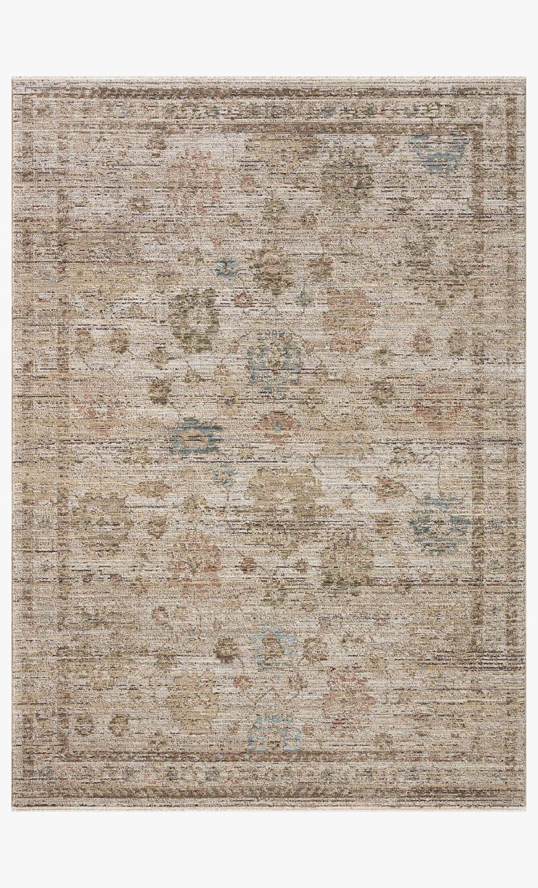 Priscilla Ivory Multi Rug - Soft and Stylish Area Rug for Living Room, Bedroom, Dining Room - Perfect for Home Decor and Cozy Spaces