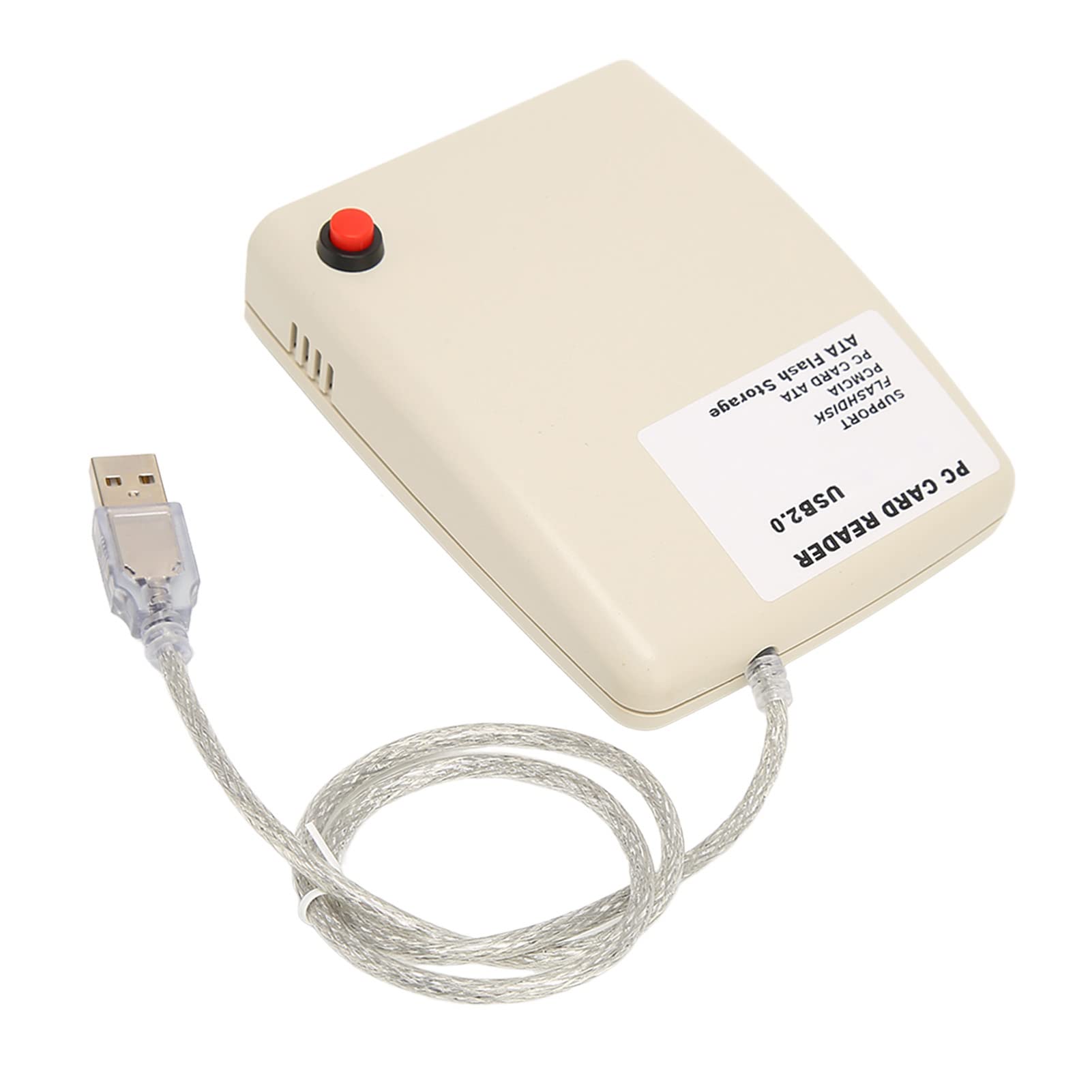 Jectse USB 2.0 PCMCIA Card Reader - 68PIN ATA PCMCIA to USB Adapter Converter for PC CardBus & Memory Cards | Ideal for Laptops, Data Transfer, and Legacy Device Connectivity