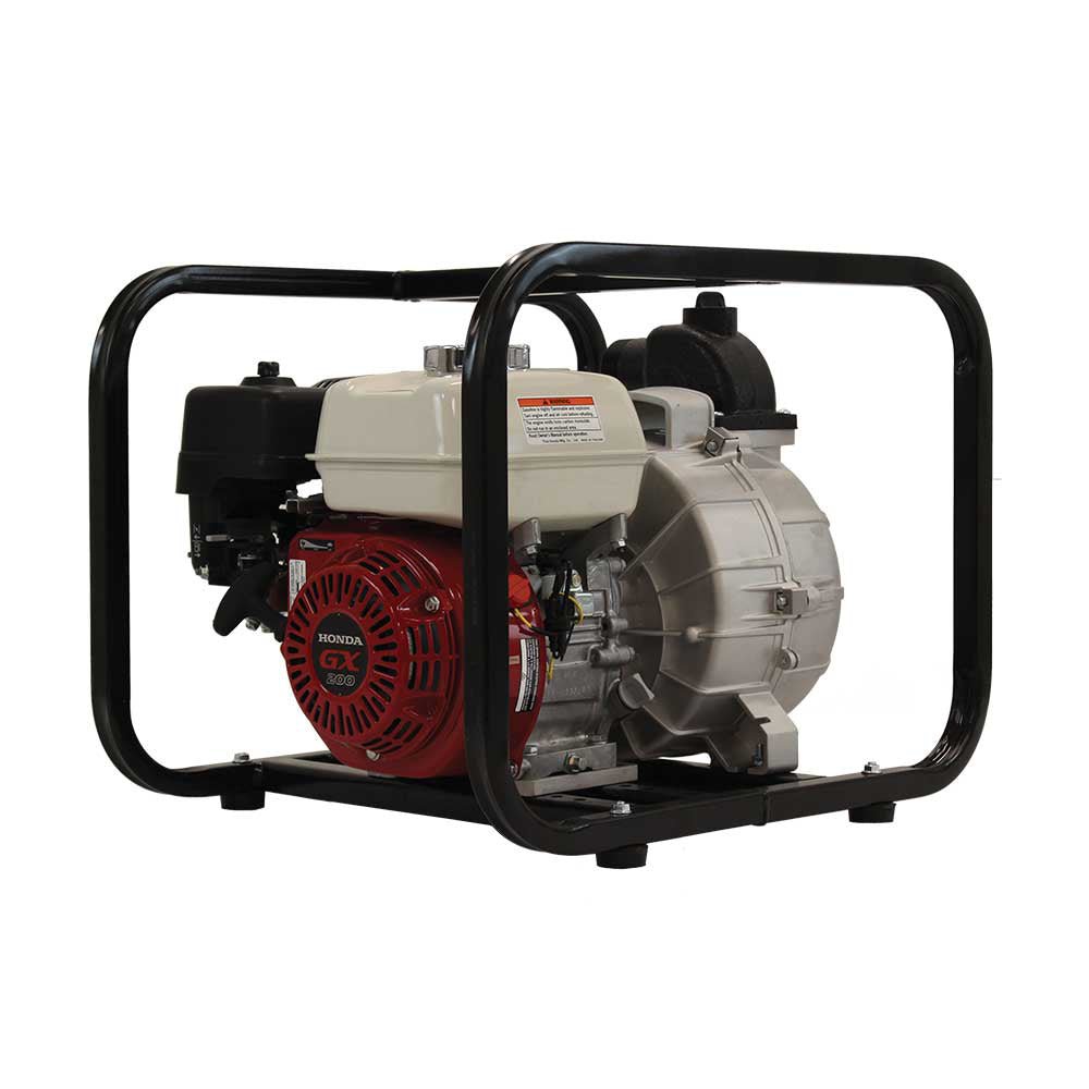Brave 2-Inch Trash Pump with Honda GX200 Engine - Heavy Duty Water Transfer for Construction, Flood Control & Agricultural Irrigation