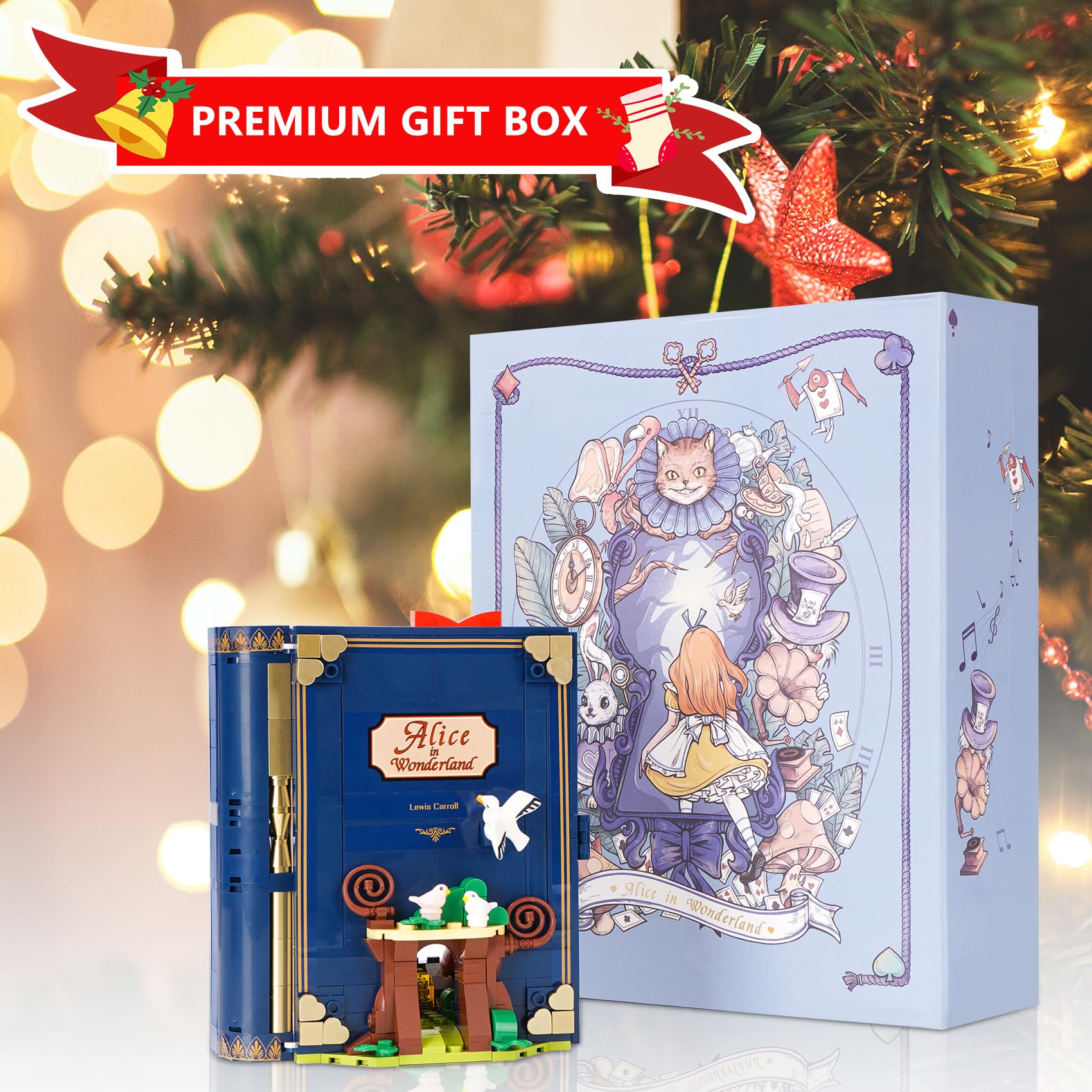 Fairytale Book Building Blocks Set - Creative Educational Toys for Kids, Perfect Birthday, Christmas & New Year Gift - Inspire Imagination & Learning Through Play