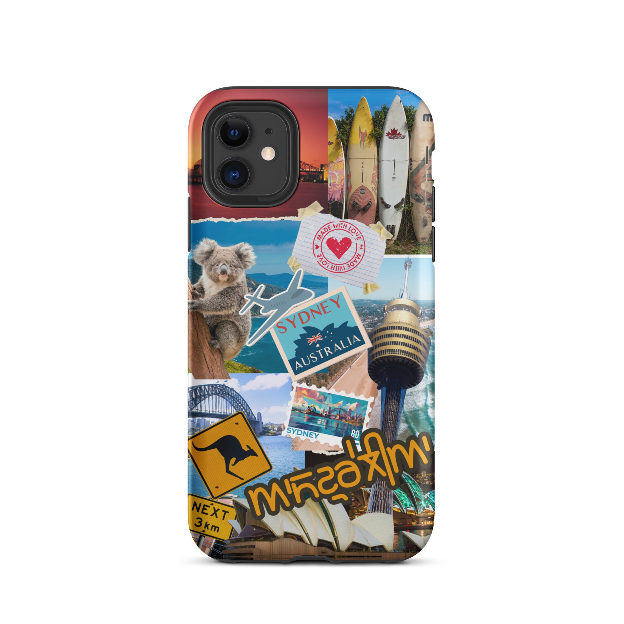 Premium Sydney Collage iPhone Case - Stylish & Durable Phone Cover for iPhone Models - Perfect for Travel, Work & Everyday Protection