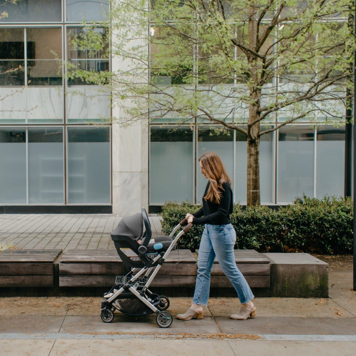 UPPAbaby Minu & Minu V2 Stroller Adapters for Bassinet, Aria, Mesa, Mesa V2 & Mesa Max Infant Car Seats - Safe & Secure Travel System for Newborns & Toddlers - Perfect for City Walks, Shopping & Family Outings