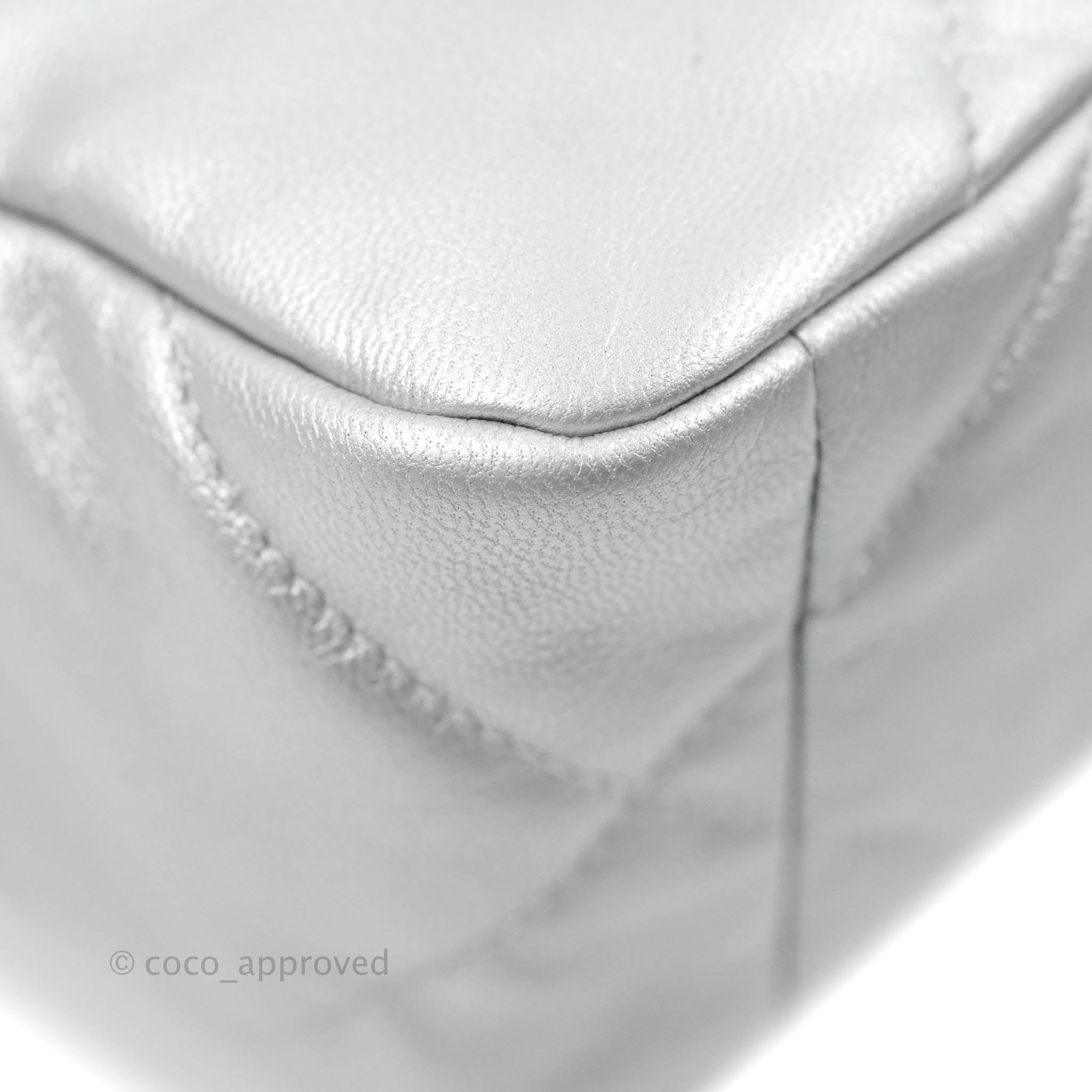 Chanel 19 Small Handbag in Silver with Mixed Hardware - Luxury Crossbody Bag for Women | Perfect for Evening Events, Date Nights & Special Occasions