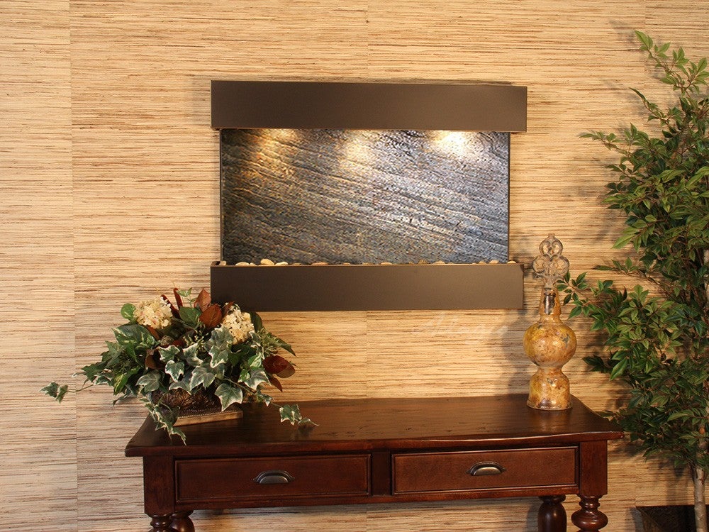 Adagio Reflection Creek Blackened Copper Green Featherstone RCS1512 - Elegant Decorative Stone for Home & Garden Landscaping