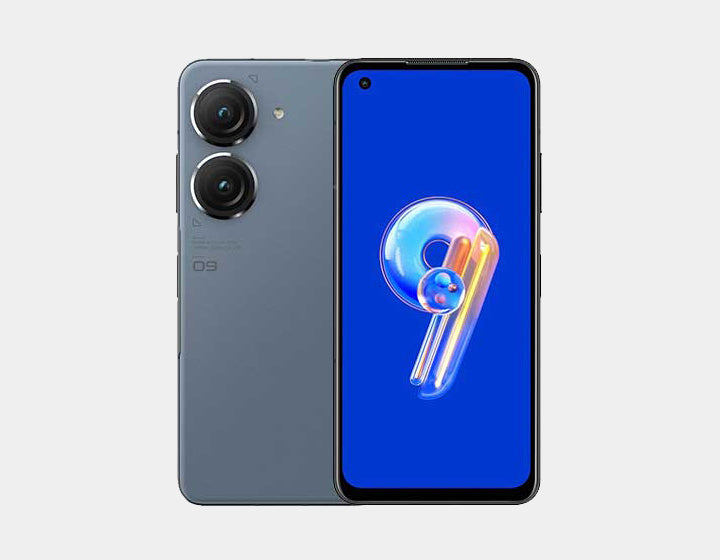 ASUS ZenFone 9 AI2202 5G Smartphone - 128GB Storage, 8GB RAM, Dual SIM, GSM Unlocked (Midnight Blue) - Compact Flagship Phone for Gaming, Photography & Travel