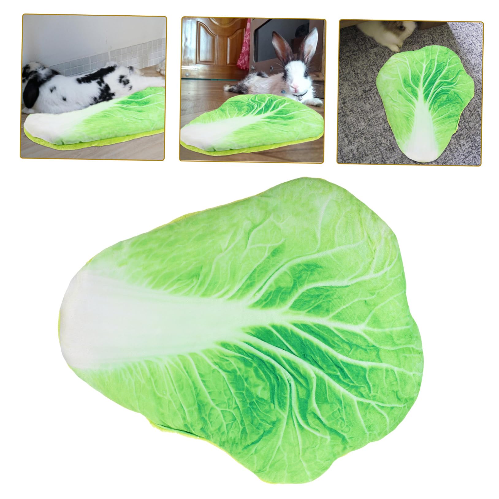 Warm Bunny Bed Mat for Rabbits & Guinea Pigs - Cozy Winter Pet Bed for Small Animals